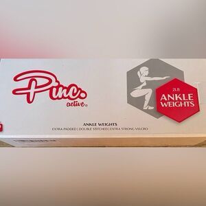 Pinc. Active 2 Pound Ankle Weights New In Box